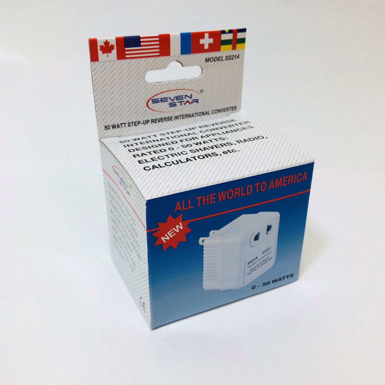 50 Watt Reverse Step Up Voltage Converter 110 to 220 Volt 110V 220V 50W Max