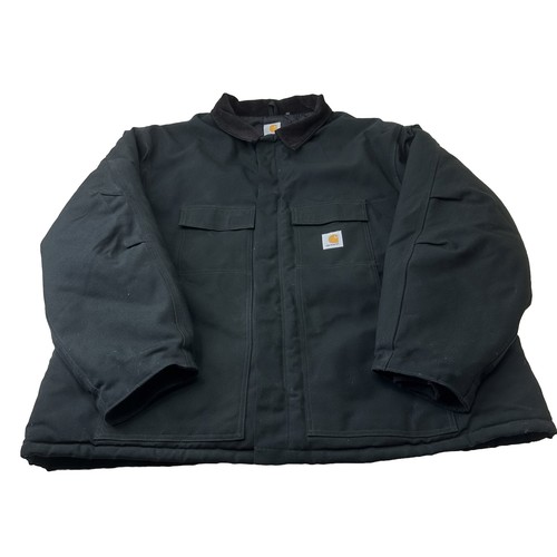 ★Carhartt Traditional coat C003-BLK 2XL Carhartt C03 Duck Traditional Arctic Quilt Lined Black