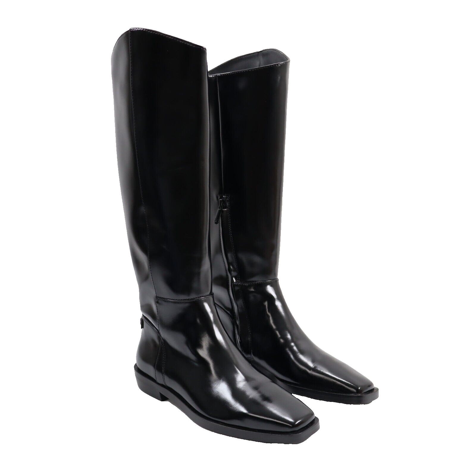 🔥NEW Sam Edelman Cesar Tall Riding Boot, Black Patent
