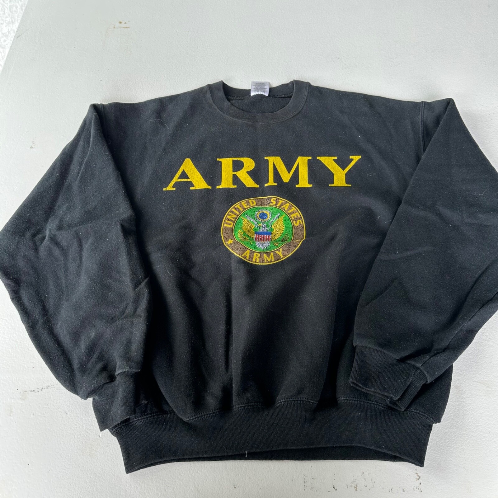 Vintage Army Medium black Long Sleeve Crewneck vintage military issue Vintage Army Medium black Long Sleeve Crewneck vintage military issue