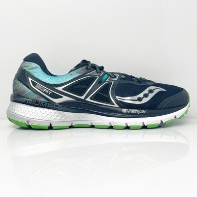 Кроссовки мужские Saucony Triumph ISO 3 S20346-20 черные кроссовки размер 8.5, Черный, Triumph ISO 3