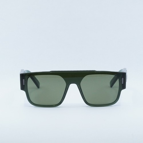 Pre-owned Dior Cd M1i 55c0 Translucent Green/green 00-2-140 Sunglasses
