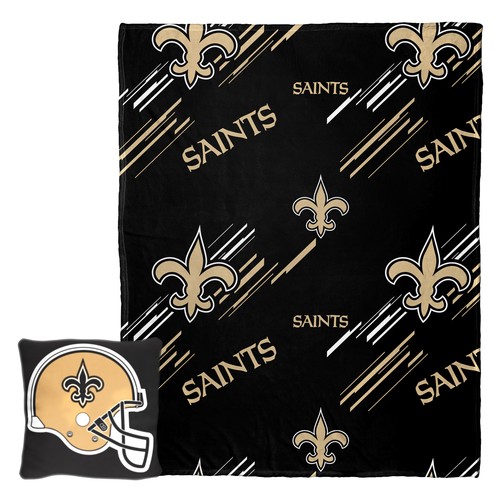 Набор подушек и пледов с разрезами Northwest NFL New Orleans Saints