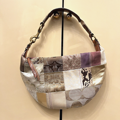 Coach patchwork hobo bag new arrivals