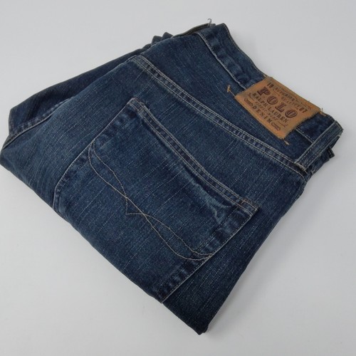 Polo Ralph Lauren Cortland 300 Denim Jeans Blue Dark Wash