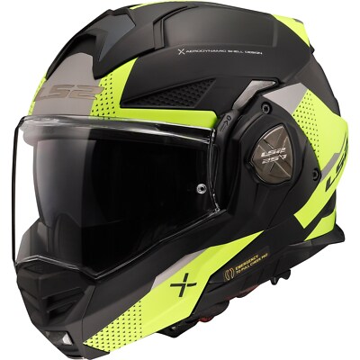 LS2 Motorcycle Helmet XXL Advant X Oblivion FF901 Flip up