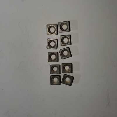 #10-32 Square Nut Good For Captured Nut Application