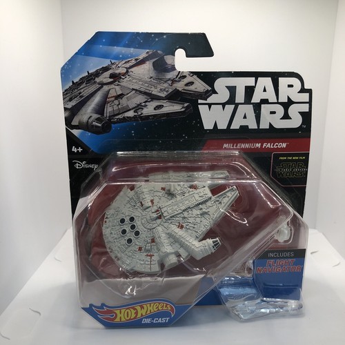 Star Wars Diecast Millennium Falcon W/ Flight Navigator Stand