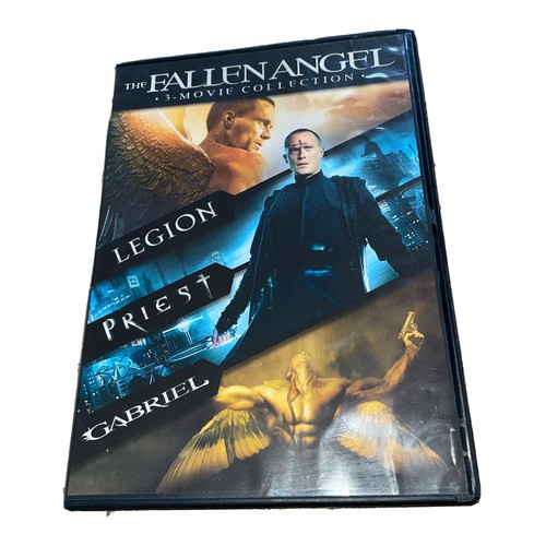 The Fallen Angel 3 Movie Collection DVD Gabriel 2007 Legion 2010 Priest 2011 The Fallen Angel 3 Movie Collection DVD Gabriel 2007 Legion 2010 Priest 2011