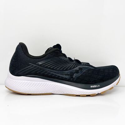 

Saucony Womens Guide 14 S10654-12 Черные кроссовки для бега, размер 10, Черный, Guide 14