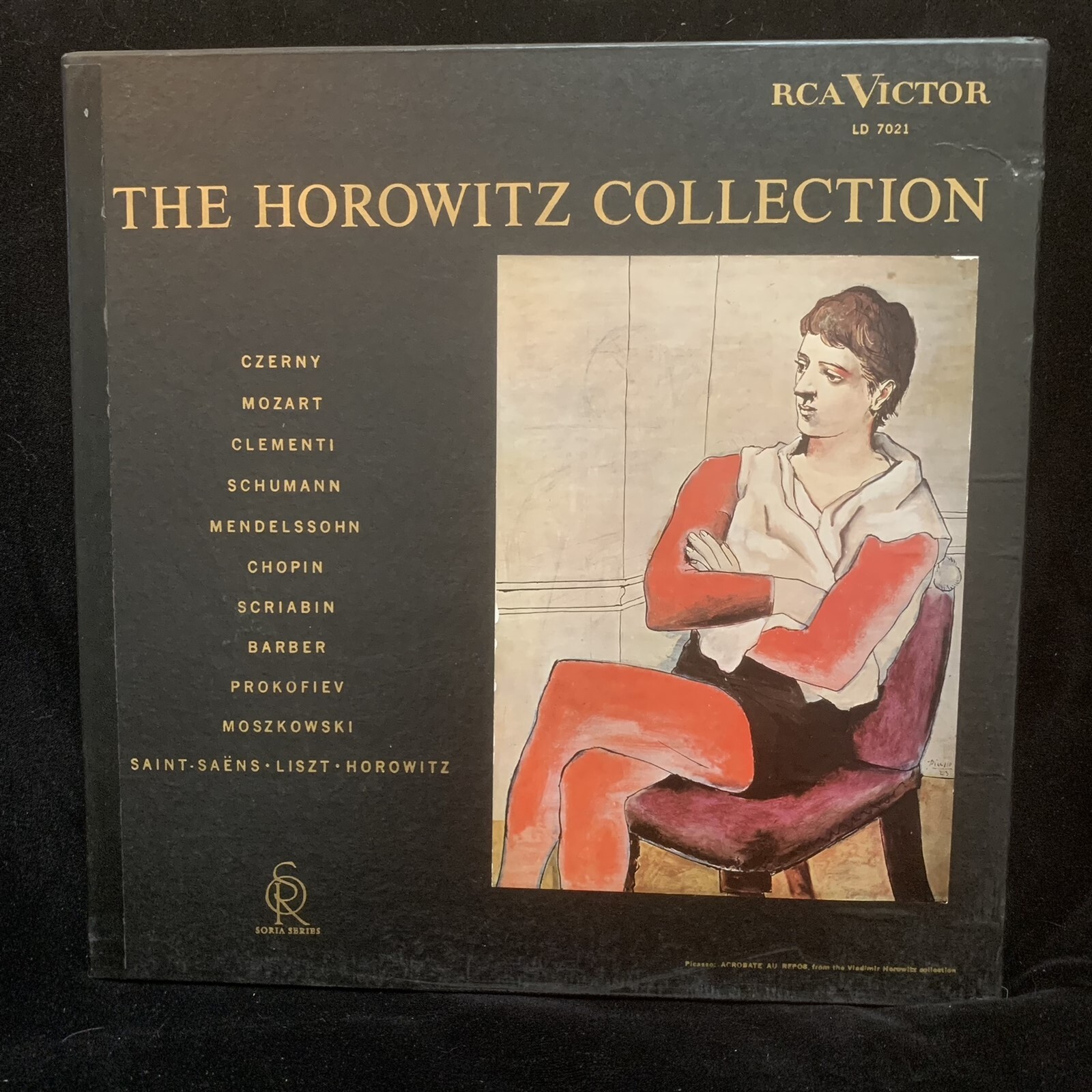 RCA LD-7021 SORIA - VLADIMIR HOROWITZ COLLECTION - 2LP BOX w