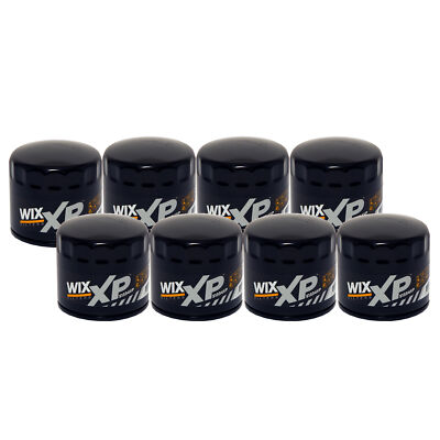 Wix Xp Set 8 Engine Motor Oil Filters For Chevy Dodge Ford Honda Hyundai Subaru