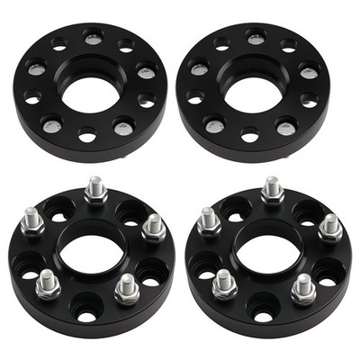 4pc Wheel Spacers for Acura MDX ILX CL Honda Civic 5x114.3mm M12x1.5 64.1mm