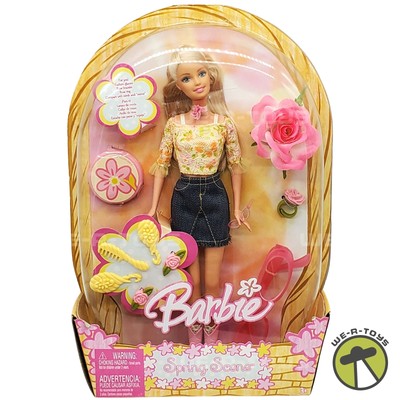 Spring Scene Barbie Doll 2005 Mattel H8252