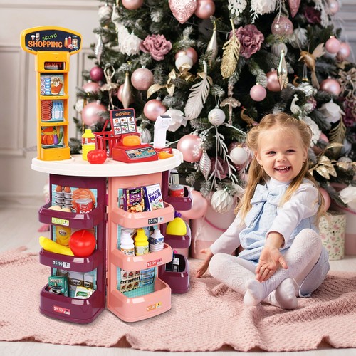 Grocery Game Store Children&rsquo;S Gifts Girl Kitchen Toy Set  Shopping Suitable