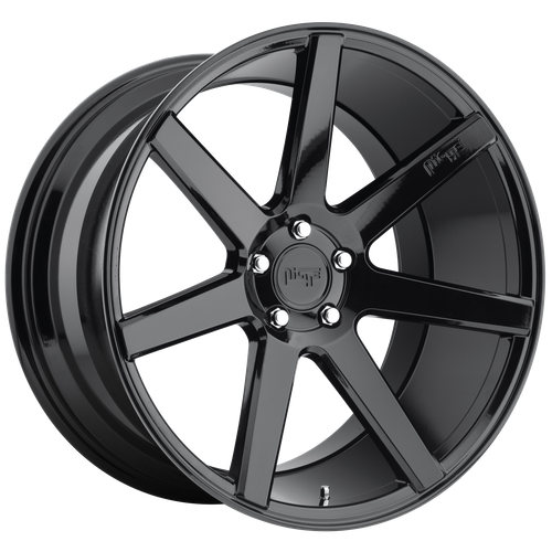 19x8.5 Niche M168 VERONA GLOSS BLACK Wheel 5x112 (42mm)