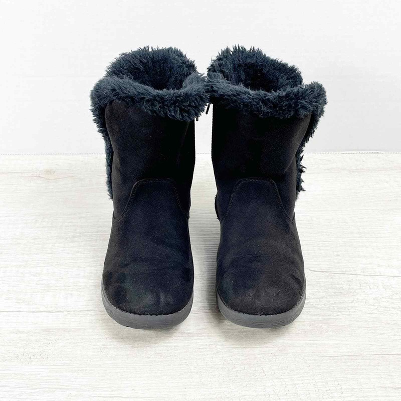 pull on fur lined boots