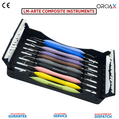 Dental Composite Filling & Restorative Instrument Amalgam Spatulas with Cassette