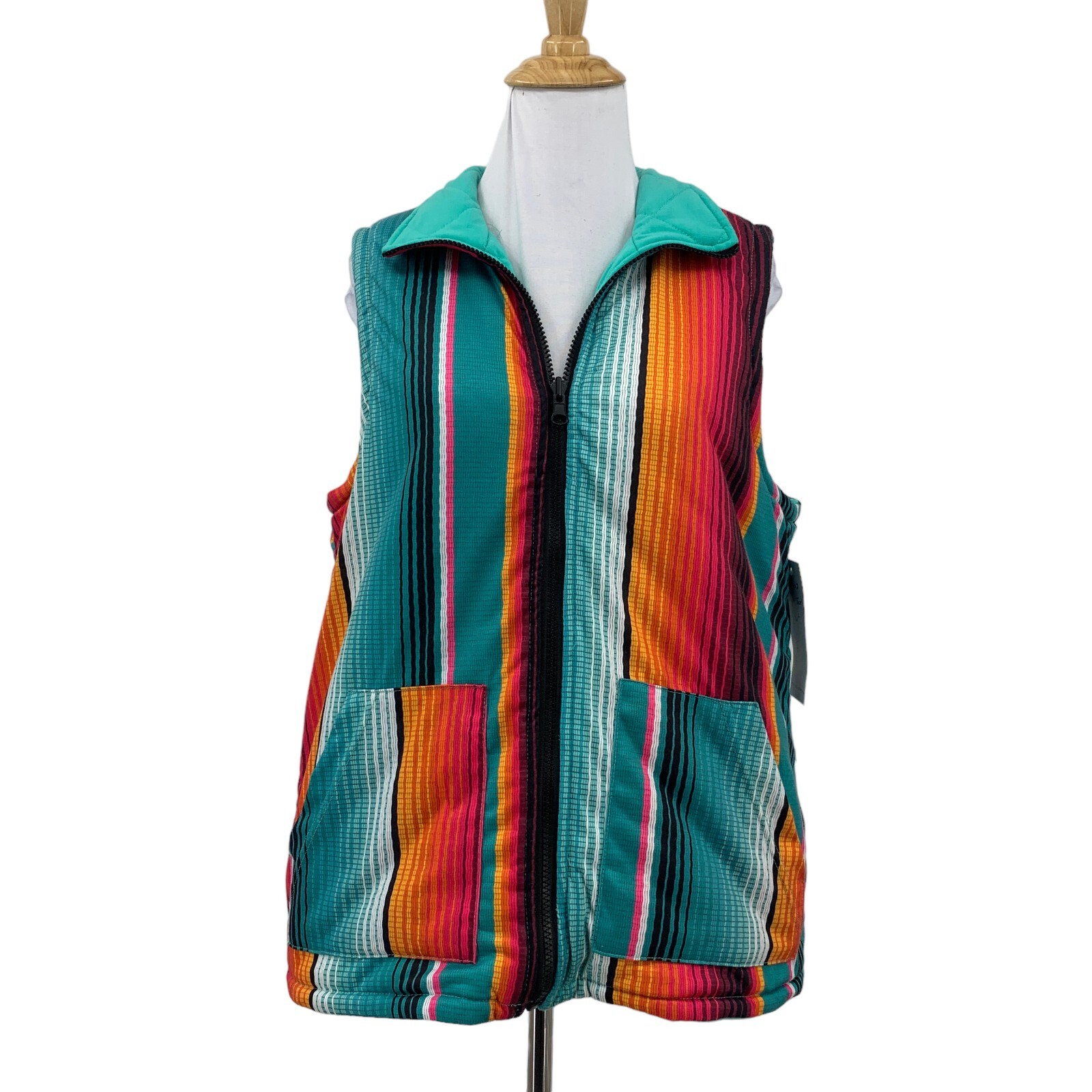 ëpaのreversible short vest SV14 - Ripstop Reversible Safety Vest