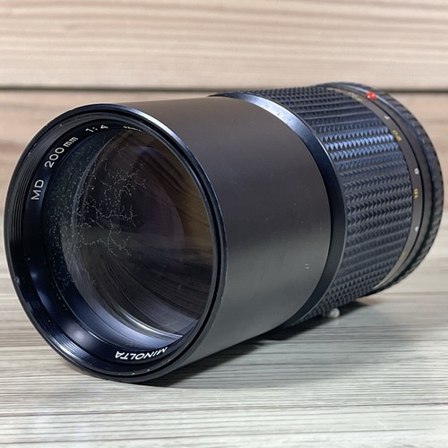 Exc-] MINOLTA MD TELE Rokkor 200mm f/4 Telephoto For Minolta