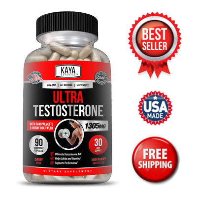 Natural Testosterone Booster - Increase Energy, Improve Muscle Strength & Growth