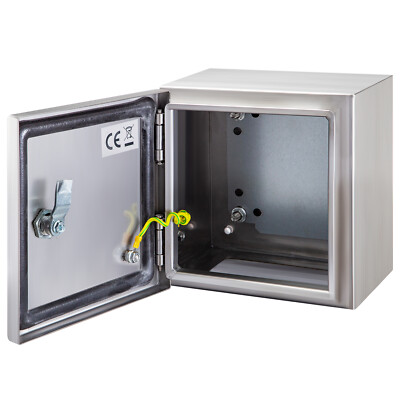 VEVOR 16x16x8'' Electrical Enclosure Box Stainless Steel NEMA 4X IP65 Waterproof
