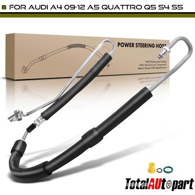 Power Steering Pressure Line Hose Assy for Audi A4 A5 Q5 S4 w/ Dynamic Steering