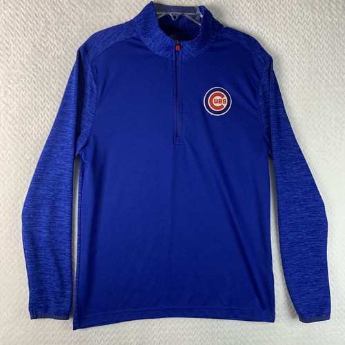 極美品 Mitchell&Ness MLB CUBS 1/4Zip Jersey Mitchell & Ness