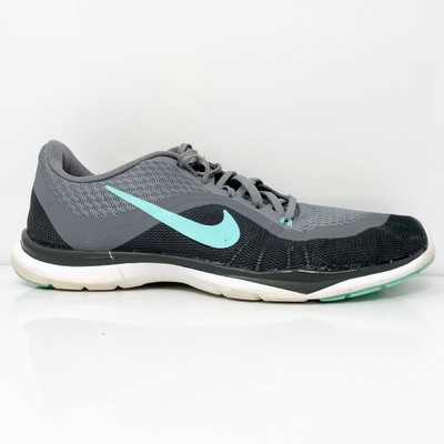 

Nike Womens Flex Trainer 6 831217-004 Серые кроссовки для бега Размер 8,5, Серый, Flex Trainer 6