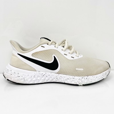 Nike Womens Revolution 5 DJ6009-100 Белые кроссовки для бега, размер 8