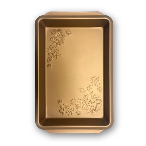 Сковорода для запекания Gibson Home Country Kitchen из углеродистой стали с тиснением толщиной 13,75 дюйма в
