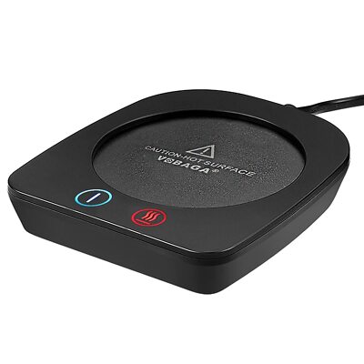 Electric Mug Warmer with 3 Temperature Settings Automatic Shut Off Safety Design