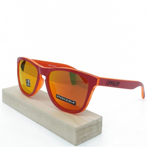 

[OO9245-72] Мужские солнцезащитные очки Oakley Frogskins (A) — матовый красный/Prizm Ruby