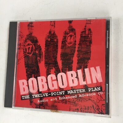 Bobgoblin The Twelve Point Master Plan Promo Cd Tested Free Shipping