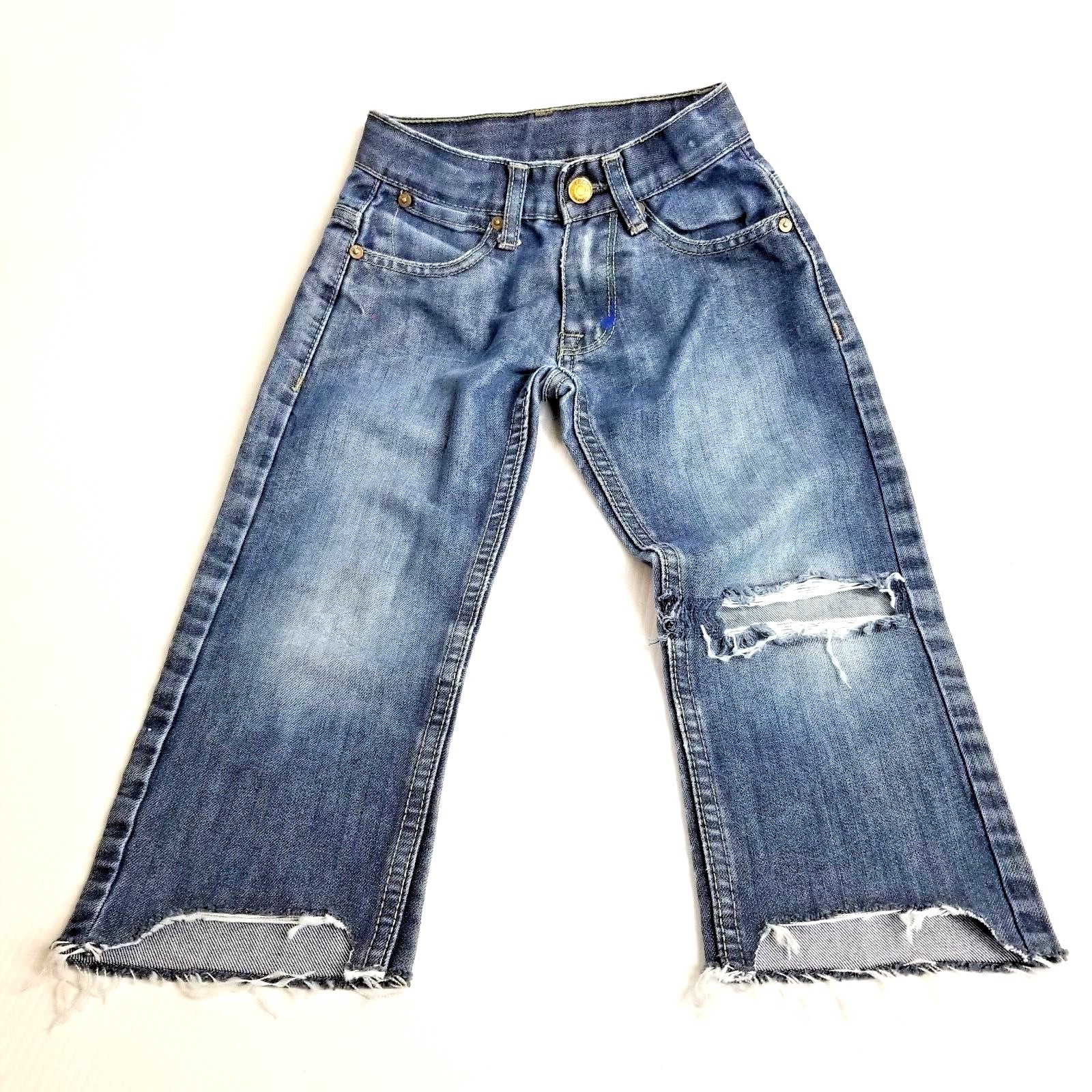 Kids Jeans Size 5 Distressed Destroyed Kid Style PD&C