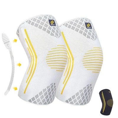 Bracoo KE92 Ginocchiera per uomo e donna con effetto compressione e