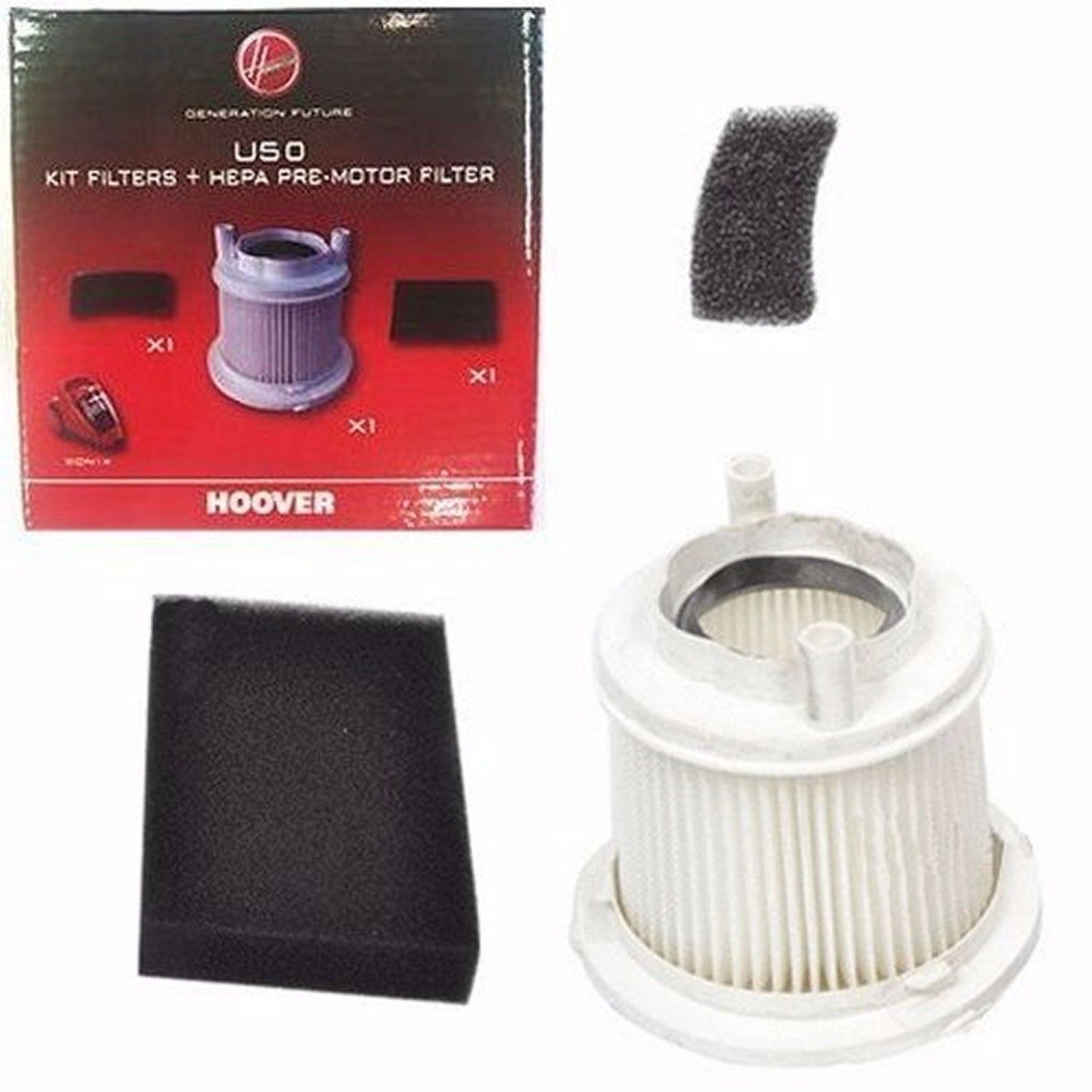 HOOVER U50 HEPA & MICRO FILTER KIT 35601160 GENUINE PART ...