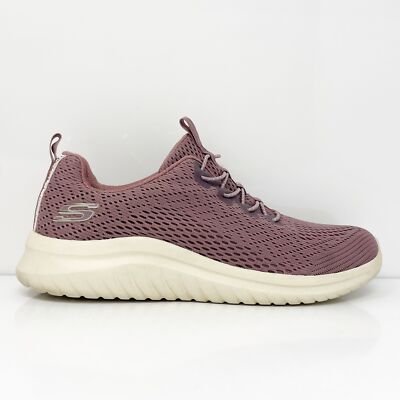 

Skechers Womens Ultraflex Bungee 12550 Розовые кроссовки Кроссовки Размер 8,5, Розовый, Ultraflex Bungee