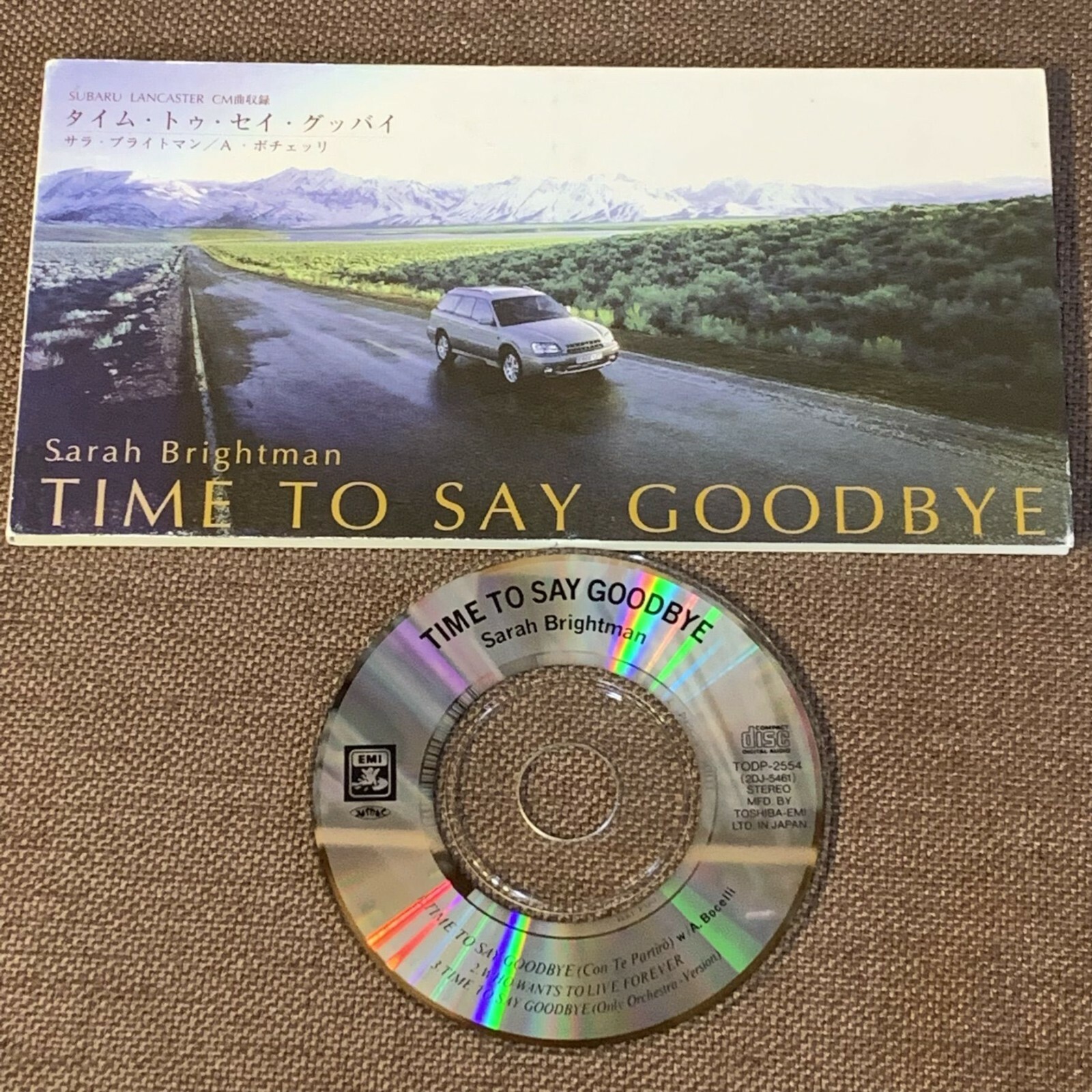 SARAH BRIGHTMAN Time To Say Goodbye JAPAN 3