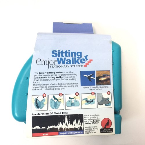 emjoi Stationary Stepper Sitting Walker Portable Home Travel Office Reduce DVT