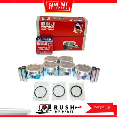 87-95 Piston and Ring Kit For Jeep Cherokee 4.0L L6 OHV 12v DNJ PRK1120