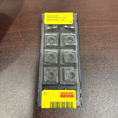 Sandvik Carbide Inserts CNMG 120412-SM 1105 PACK OF 10