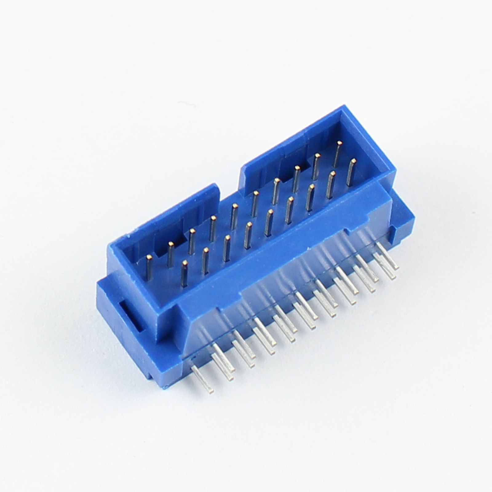 5Pcs USB 3.0 IDC 19 Pin Male Right Angle IDC Box Header PCB Connector