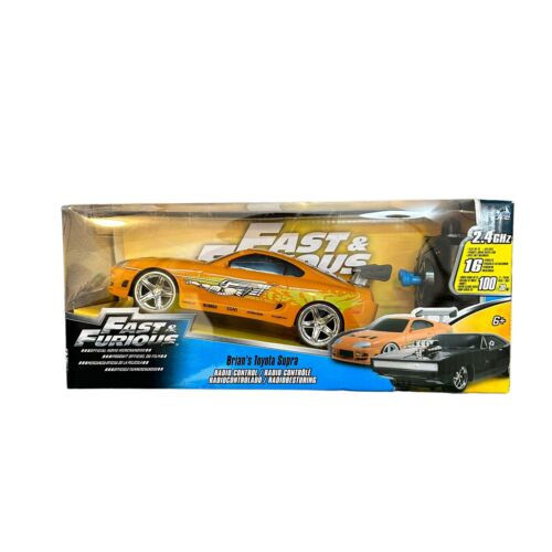 Jada Toys Fast and Furious 1:24 Radio Control Car, Brian's Toyota 