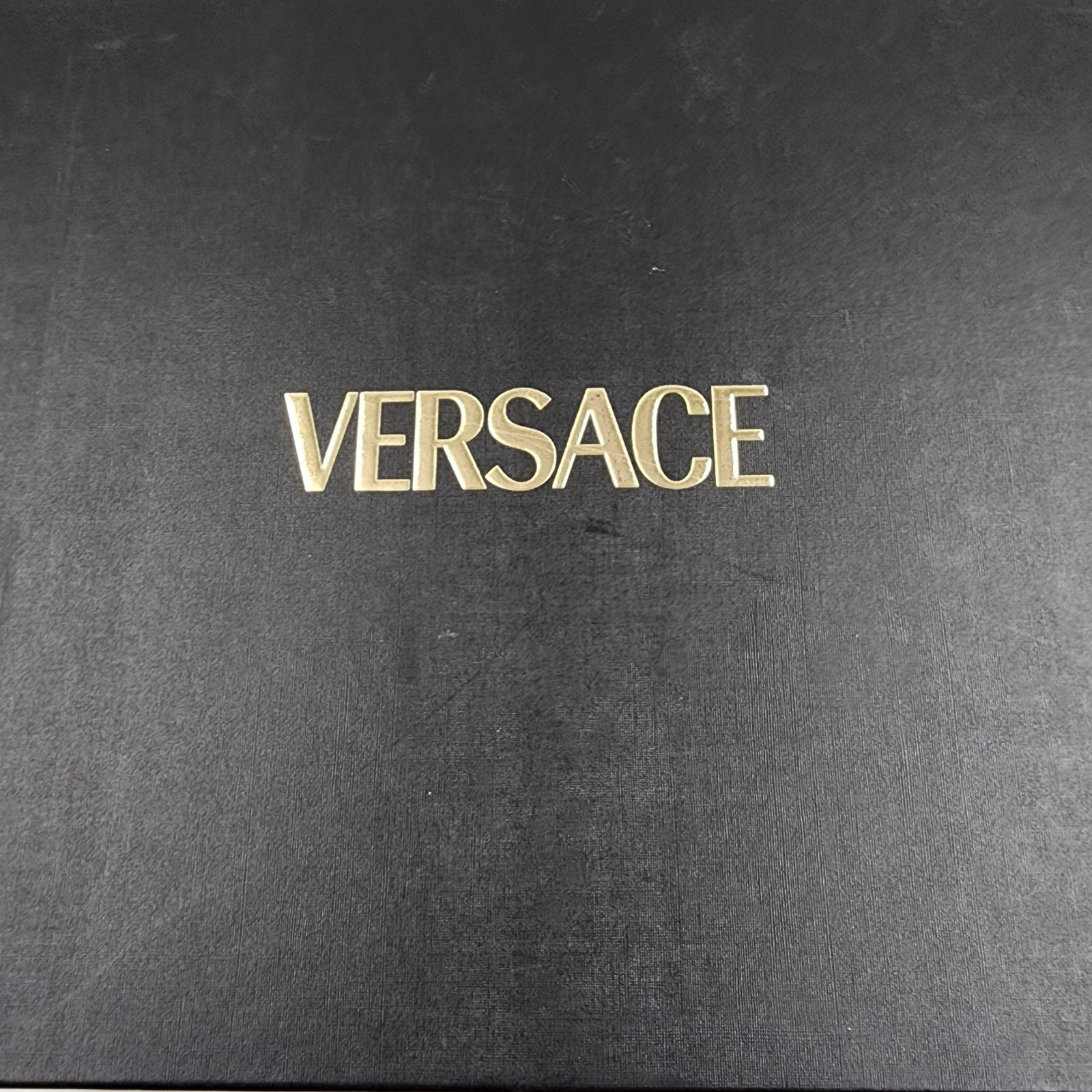 Versace Trigeca Low Top Sneakers Men's 46/13US White/Gray Mix Print Lace Up - Picture 19 of 19