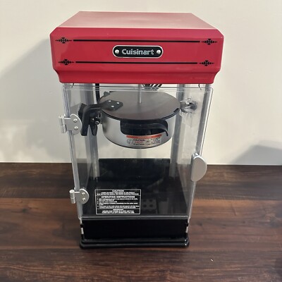 Cuisinart CPM-28 Classic-Style Popcorn Maker, Red