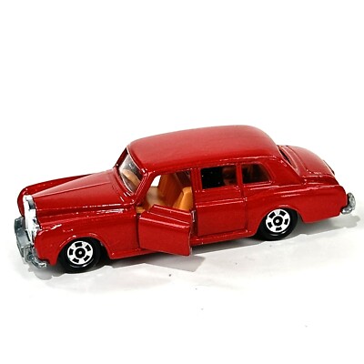 TOMICA F6 Rolls Royce Phantom VI RED 1/78 Vintage Tomy Japan DieCast MINT