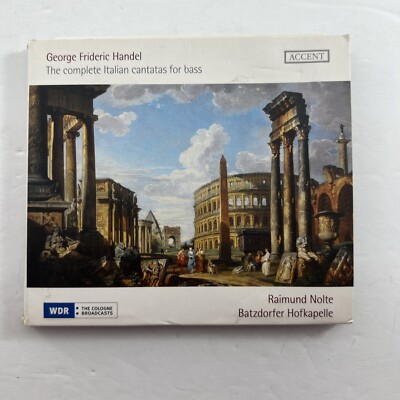 George Frederick Handel: Complete Italian Cantatas For Bass CD