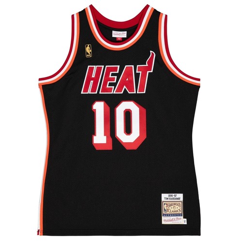 

АУТЕНТИЧНАЯ ФУТБОЛКА NBA MITCHELL - NESS MIAMI HEAT 96 TIM HARDAWAY, Черный
