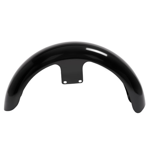 Steel 19" Wrap Front Fender Black For Harley Touring Street Road Glide